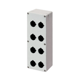 Elfin Push-button enclosure, 8 hole Ø 22, 92x265x70mm - Rubicon Partner Portal
